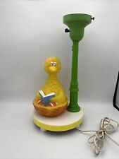 Vintage Rare 1970's Sesame Street Big Bird Lamp - Tested And Works picture