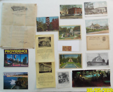Rhode Island, 15 Items, Mix Ephemera/Postcards, Newport,Rhodes,Tower,Tiverton++ picture