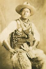 African American Cowboy Portrait - 1900s - 4 x 6 Photo Print picture
