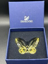 Swarovski Brilliant Large Butterfly Jonquil Figurine # 855690 picture