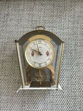 VINTAGE LCHATZ  8 DAY MANTEL CLOCK by AUG. SCHATZ & SOHNE GERMANY - FOR REPAIR picture