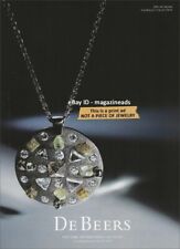 $3.00 PRINT AD - DE BEERS Luxury Jewelry 2007 talisman collection 1-Page picture