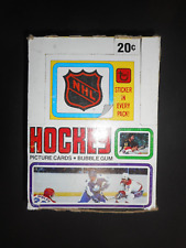1979 NHL HOCKEY DISPLAY CARD PACK BOX TOPPS  (GRETZKY) picture