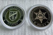 LASD-Los Angeles County Sheriff”s Department Gang Unit (OSS K9 Detail) Coin. picture