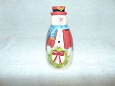 Wooden Country Snowman Hand Painted Christmas Decor 6