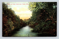 1908 Scenic View of Cabin Creek near Vinita OK Postcard picture
