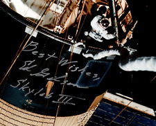 Skylab 4 NASA Skylab 4 Science Astronaut Ed Gibson Autographed EVA Photograph picture