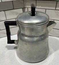 Vintage Wearever Percolator Home Or Camping Coffee Pot #3008 Aluminum 8 Cup picture