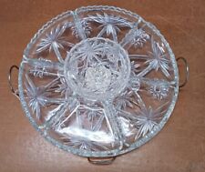 Anchor Hocking Complete Early American PresCut EAPC Star Of David Lazy Susan Set picture