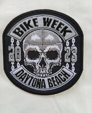Daytona Beach Bike Week 2023  82nd  Anniversary  Sew on Embroidered Patch New picture