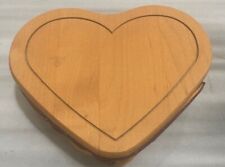Longaberger Love Letters Heart Basket 1999 Combo w/Lid/Fabric Liner/Protector picture