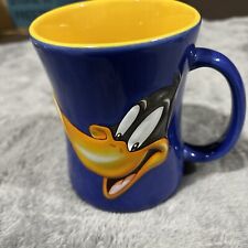 daffy duck coffee mug 1999 Vintage Unused 3-D picture