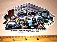 BRUMOS Porsche 911 GTS Cup RSR Daytona Racing #59 Die Cut Sticker Decal picture
