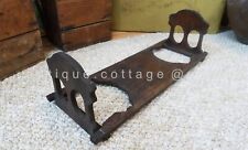 antique early NAIVE FOLDING BOOKEND simple arts craft shaker school project AAFA picture