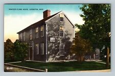 Lexington MA-Massachusetts, The Hancock-Clark House, Vintage Postcard picture