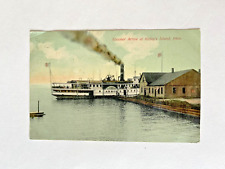 1908 Antique Vintage Postcard STEAMER ARROW Kelley's Island OH Put-In-Bay Erie C picture