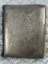 2 ANTIQUE LATE 1800'S -early 1900s PHOTO ALBUMS Very Used And Fragile picture
