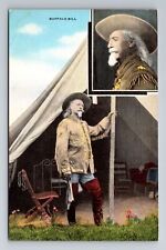 IA-Iowa, Colonel William Cody, Antique, Vintage Souvenir Postcard picture