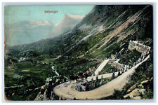 1913 Horse Carriage Geirangerfjord Gelranger Norway Antique Posted Postcard picture