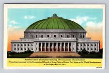 Independence MO-Missouri, The Auditorium, Antique, Vintage Souvenir Postcard picture