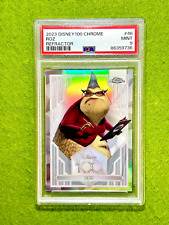 ROZ of MONSTERS INC PSA 9 Disney 100 REFRACTOR Card 2023 Topps Chrome DISNEY 100 picture