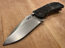 Zero Tolerance ZT 0550 Rick Hinderer Folding Knife S35VN Titanium USA Customized picture