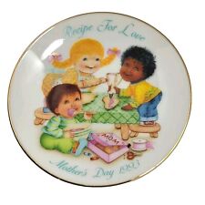 AVON PORCELAIN 22K GOLD TRIM Mother's Day 1993  SAUCER PLATE picture