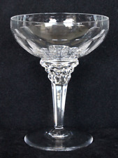 Crystal Champagne Coupe Glass 1920's Antique Jan Eisenloeffel Dutch MCM Art Deco picture