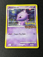Pokemon Rumble Mewtwo Holo Rare Stamp 9/16 - Excellent Condition Card English picture