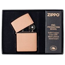 Zippo Lighter Solid Copper ITEM NR.48107 NEW picture