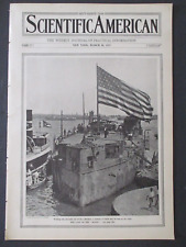 1912 RAISING USS MAINE HAVANA HARBOR M.I.T. $2.5 MILLION SCIENTIFIC AMERICAN picture