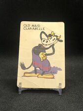 1935 Whitman Disney Old Maid Card Game Old Maid Clarabelle Lower Grade picture