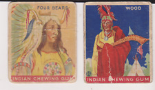 TWO LEFT  HIGH NUMBER 1933 GOUDEY INDIAN~ PICK ONE/MULTIPLE CARDS LOWER GRADE picture
