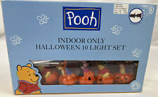 Vintage Winnie the Pooh Friends Halloween Blow Mold String 10 Lights Set Disney picture
