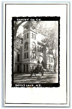 Devils Lake North Dakota ND Postcard Ramsey Co. c1950's RPPC Photo Vintage picture