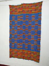 vintage  gorgeous African Ashanti kente clothe ghana textile fabric item1025 picture