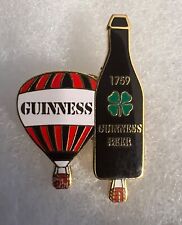 Guinness Lapel Pin Hot Air Balloon St James Gate , Dublin Irish Stout Collectors picture