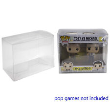 2PC Clear Display Box Protector For Funko Pop 2-Pack Vinyl Figures 0.5mm Cases picture