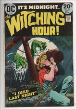 WITCHING HOUR #34, FN+, Draculas Daughter, Died, 1973, more Horror in store picture