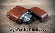 Genuine Leather Case for Zippo Lighter Standard Size (Made in USA 🇺🇸) picture