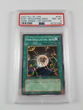 PSA Yu-Gi-Oh 2003 Non-Spellcasting Area [1st Edition] Graded 8 NM-MT picture