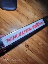 vintage Winchester Western Ammo Advertisement Lighted sign Store display Hunting picture