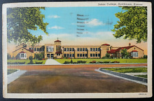 Vintage Postcard 1946 Junior College Hutchinson Kansas picture