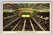 Cleveland OH-Ohio, Interior Of Cleveland Public Auditorium, Vintage Postcard picture