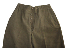 WWII Era US Army Wool Pants ~ 27x31 ~ Field Wool Trousers ~ Excellent picture