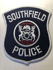 Southfield Michigan Police Patch picture