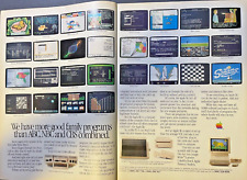 1985 Magazine Advertisement Apple II C Personal Computer Apple Works picture