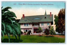 1911 Young Men's Christian Association Pasadena California CA Posted Postcard picture
