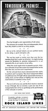 1944 Rock Island Lines Rock Island Railroad Train vintage art print ad XL18 picture