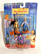 Disney Mattel Pocahontas Original Action Figurine 3pc John Smith Ratcliffe 1995 picture